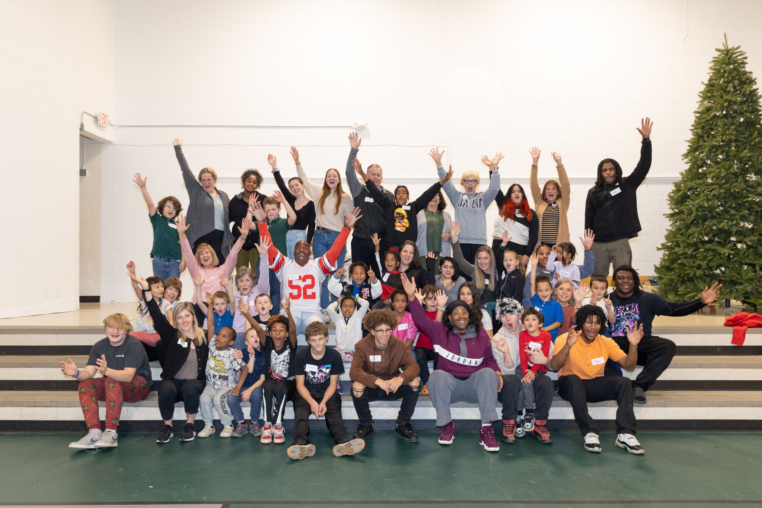 Partnering 4 Health. Group Picture with Children